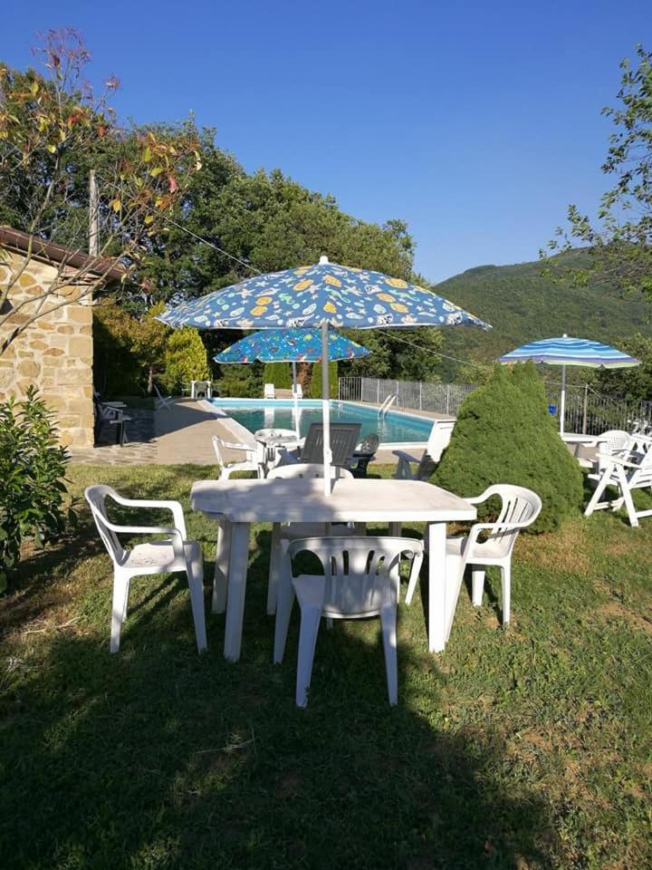 Villa Il Corniolo Morra Zimmer foto