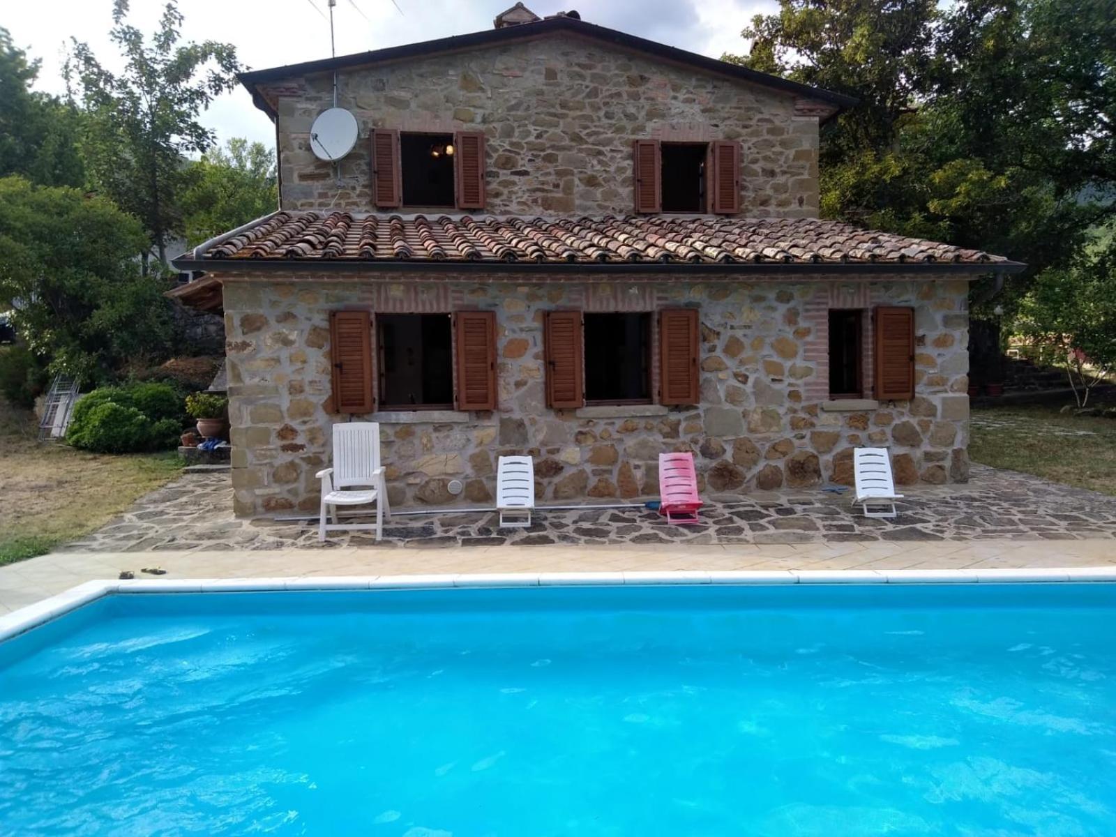 Villa Il Corniolo Morra Zimmer foto